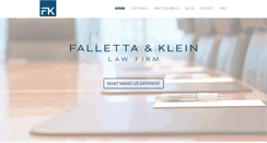 Desktop Screenshot of falletta-klein.com